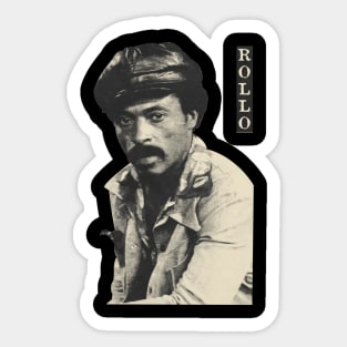 Rollo Sanford And Son Vintage Halftone Style Sticker